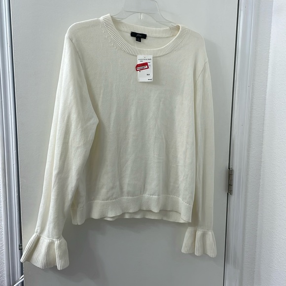Ivory J Crew Sweater - Picture 1 of 4